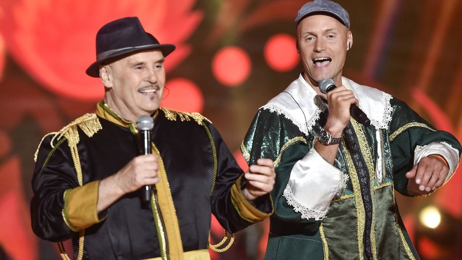 scena z: Krzysztof Krawczyk Jr., Trubadurzy, SK:, , fot. Jacek Kurnikowski/AKPA
5. Festiwal Weselnych Przebojów, Festiwal Weselnych Przebojów, Festiwal Weselnych Przebojów 2021, Krzysztof Krawczyk Jr., Trubadurzy