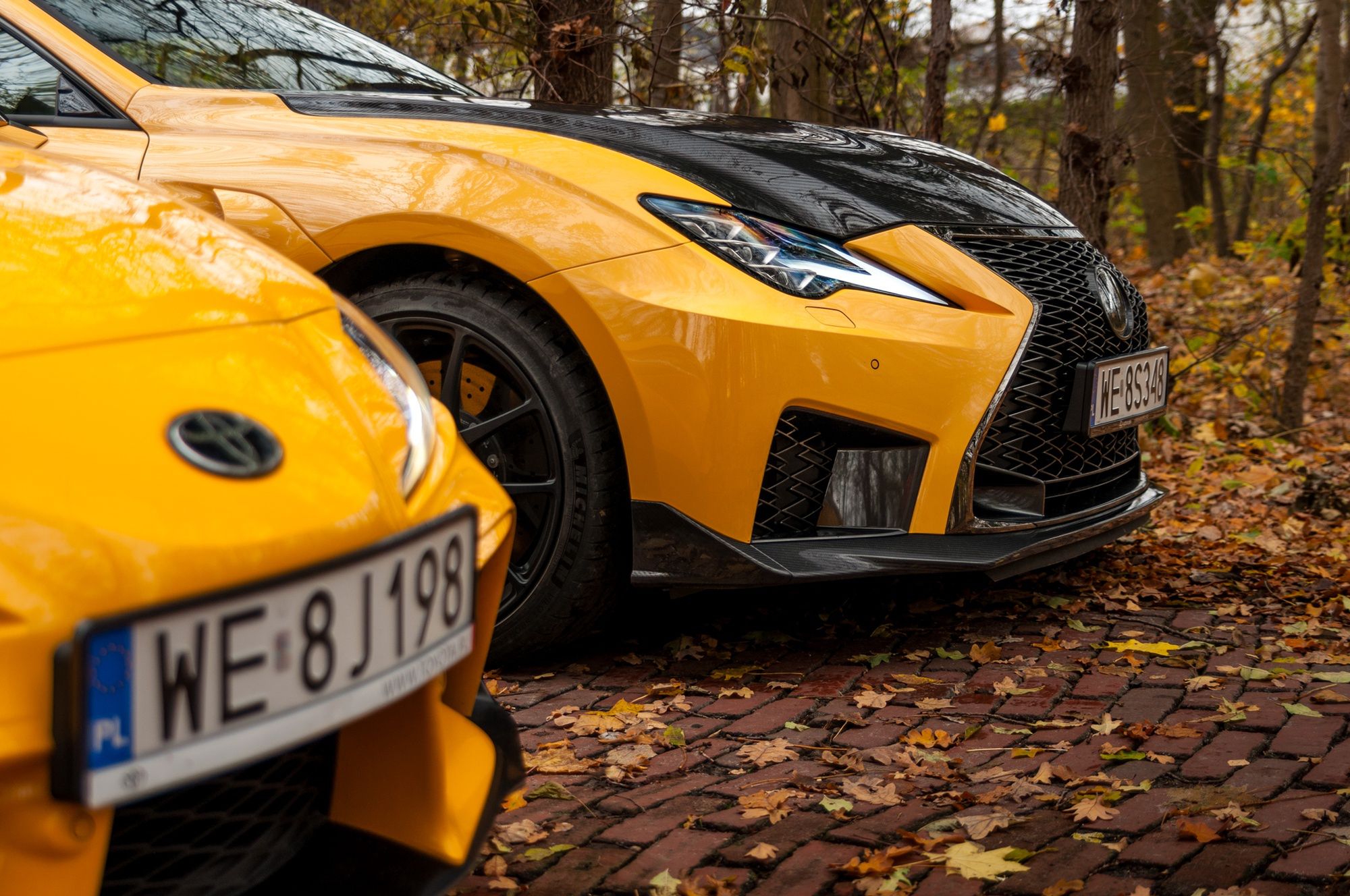 Lexus RC F vs. Toyota GR Supra