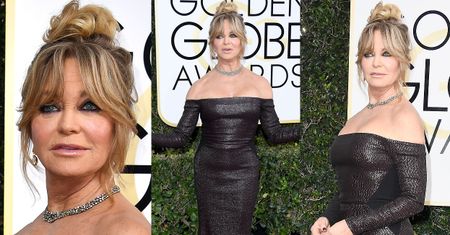 71-letnia Goldie Hawn chwali się dekoltem