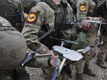 Incydent z dronem na Litwie. Bezzałogowiec zawierał niebezpieczne substancje