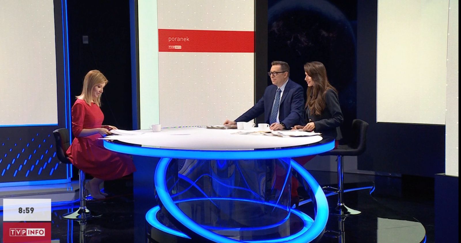 Debiut nowego studia TVP Info 19 stycznia