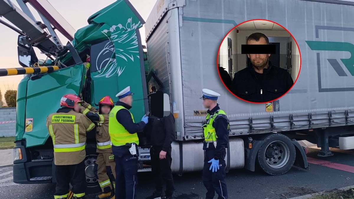 Pijany 42-latek próbował wjechać ciężarówką na podziemny parking Felicity Lublin