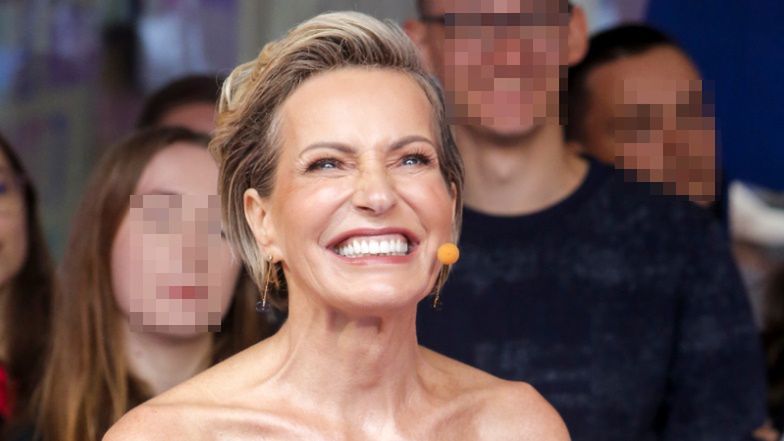 Paulina Smaszcz pozuje w staniku