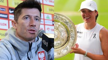 Robert Lewandowski reaguje na triumf Igi Świątek. Wrzucił zabawnego MEMA