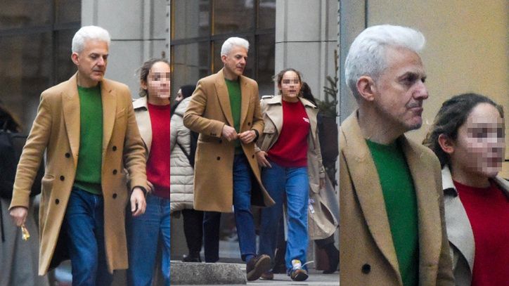 Hubert Urbański z córką