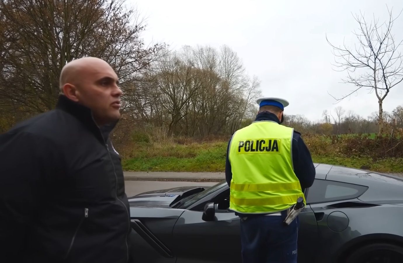 Dominik Albus zatrzymany do kontroli drogowej