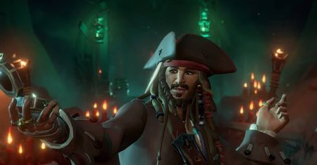 Jack Sparrow dołącza do Sea of Thieves
