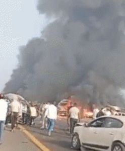 Porażający karambol w Egipcie. Około 28 osób zabitych i 60 rannych