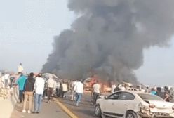 Porażający karambol w Egipcie. Około 28 osób zabitych i 60 rannych