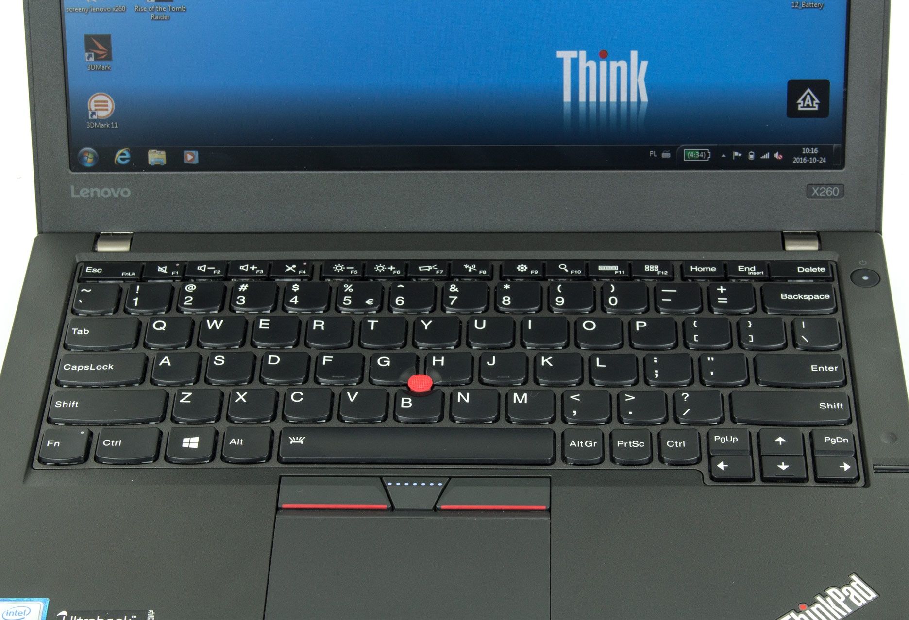 Lenovo ThinkPad X260 klawiatura