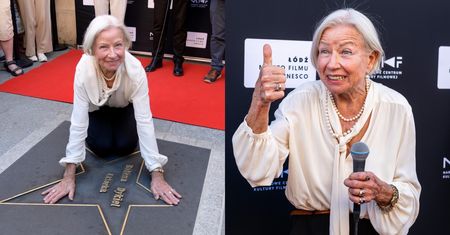 Bożena Dykiel w ostatnich miesiącach nie była aktywna zawodowo. Ostatni raz publicznie pokazała się na odsłonięciu gwiazdy w Łodzi (ZDJĘCIA)
