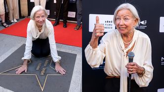 Bożena Dykiel w ostatnich miesiącach nie była aktywna zawodowo. Ostatni raz publicznie pokazała się na odsłonięciu gwiazdy w Łodzi (ZDJĘCIA)