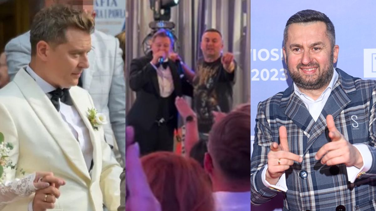 Norbi porwał do tańca gości Brzozowskiego na jego poprawinach