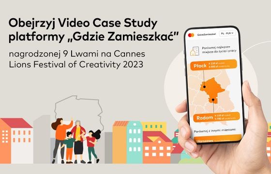 Nagrodzona 9 Lwami na Festiwalu w Cannes kampania Gdzie Zamieszkać – video case study