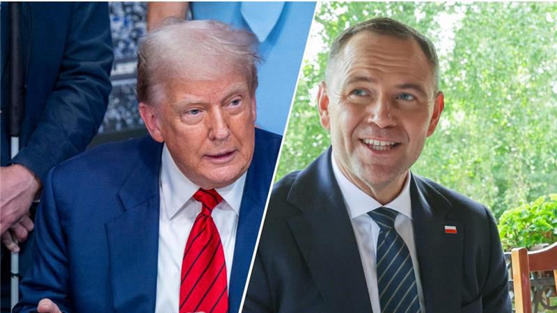 Trump zaprosił Nawrockiego