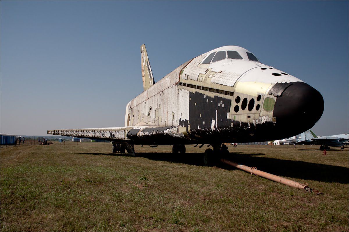 Wahadłowiec Buran. Rdzewiejące resztki radzieckiego programu promów kosmicznych