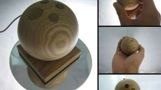 Jupiter Mouse - drewniana myszka 1