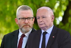 "Nieakceptowalne". Kaczyński komentuje kłamstwa Brauna