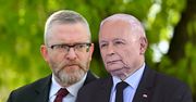"Nieakceptowalne". Kaczyński komentuje kłamstwa Brauna