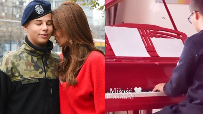 Edyta Górniak pochwaliła się talentem syna