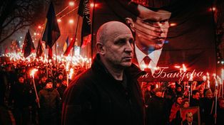 Kto stoi za rokiem Szuchewycza? Fan "kieszonkowego Hitlera" i zawodowy prowokator
