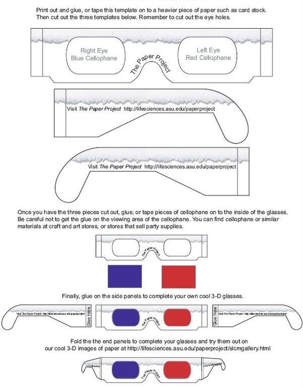 Okulary 3D DIY