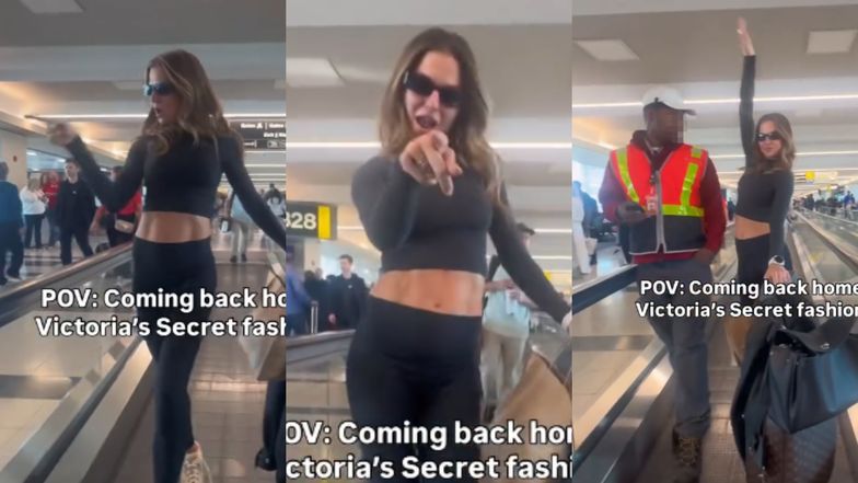 Anna Lewandowska zrobiła show na lotnisku. Fajnie?