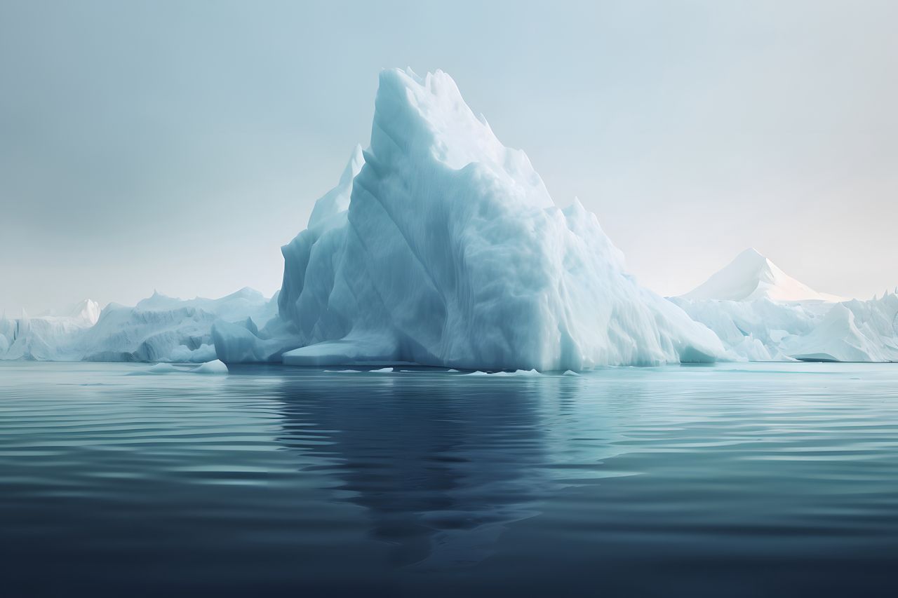 The largest iceberg in the world moved after 30 years.