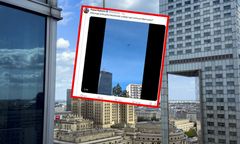 Policyjny Black Hawk w centrum Warszawy. Wiadomo, co się dzieje