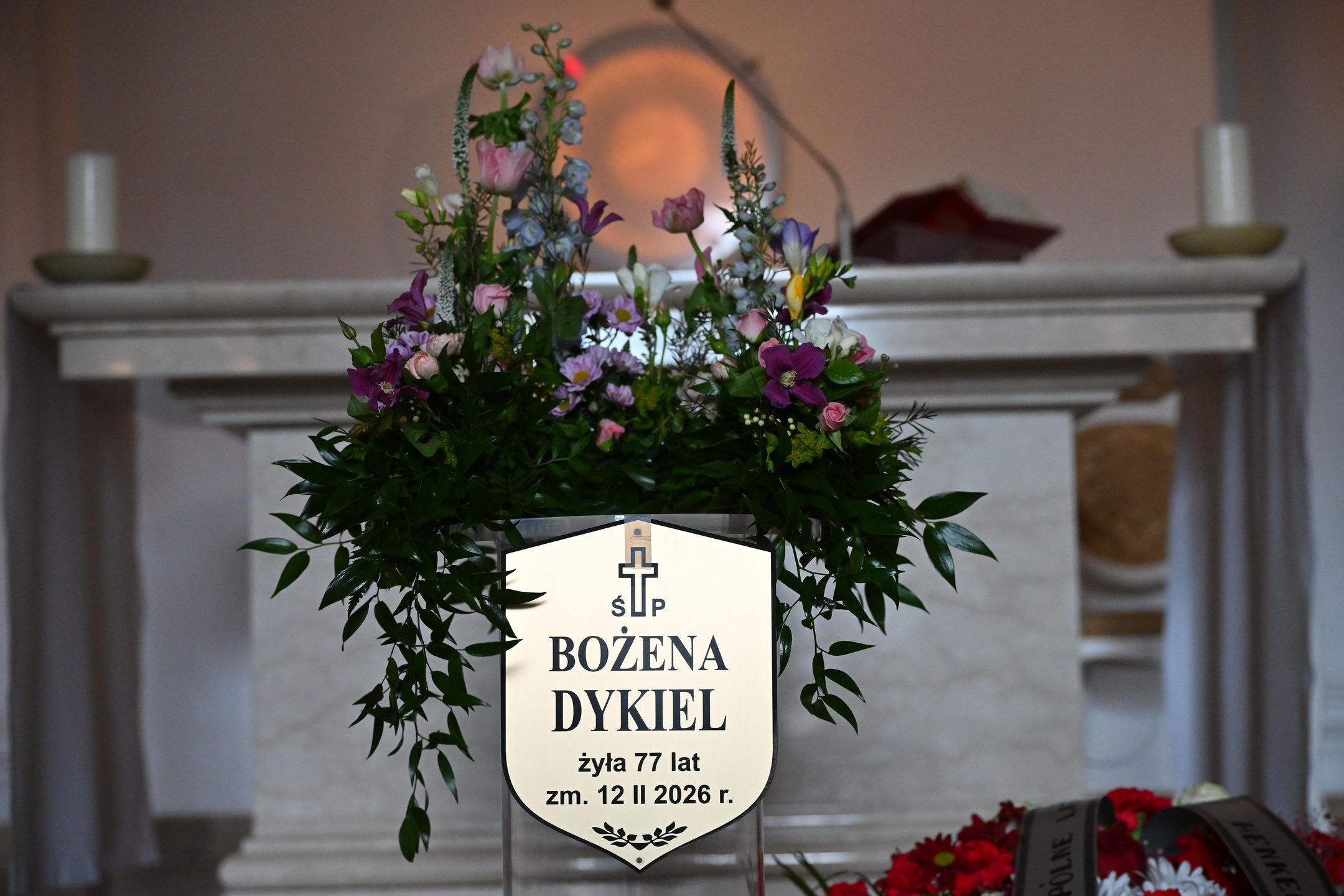 Pogrzeb Bożeny Dykiel