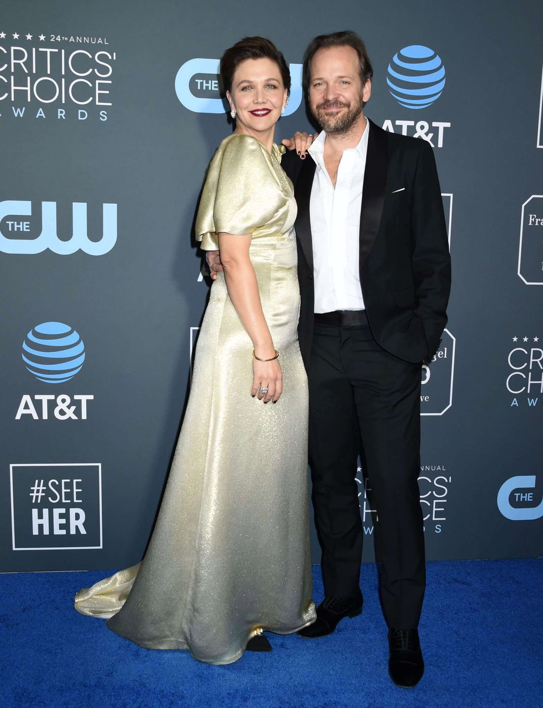 Peter Sarsgaard, Maggie Gyllenhaal - Critics Choice Awards 2019
