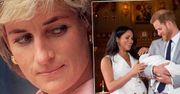Meghan Markle pokazała krągłości po porodzie. Brytyjskie media sugerują złamanie tradycji. A jak wyglądała księżna Diana?