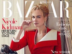 Nicole Kidman na okładce "Harper's Bazaar"