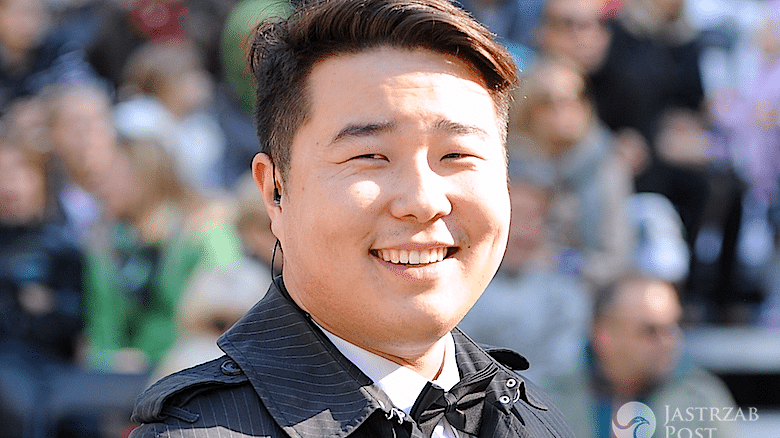 Bilguun Ariunbaatar wózek dla córki