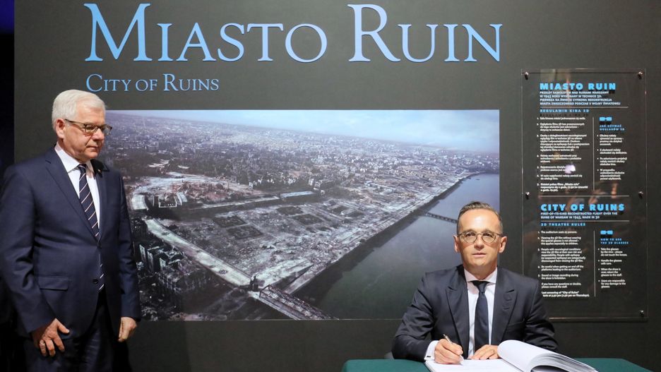 Szef MSZ Niemiec Heiko Maas przebywa z wizytą w Warszawie