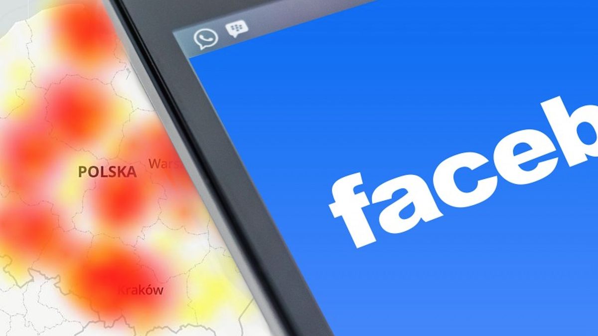Co zrobili Polacy, gdy Facebook padł? Operator podał ciekawe dane 1