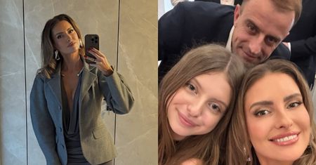 Dominika Grosicka na weselu kusi wielkim dekoltem. Przyćmiła pannę młodą? (ZDJĘCIA)