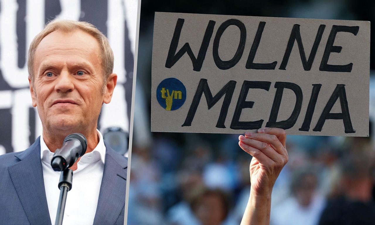 Protesty przeciw "lex TVN". Pikiety będą w całej Polsce. Tusk zapowiada