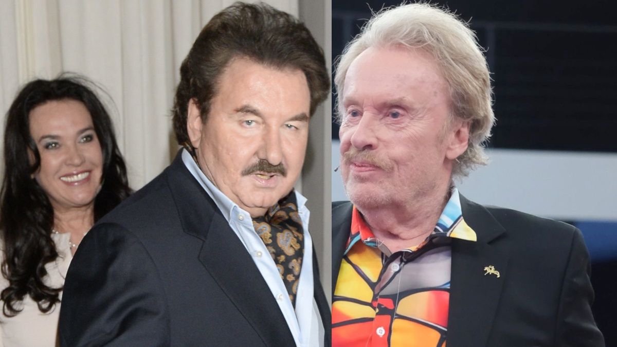 Ewa i Krzysztof Krawczykowie oraz Daniel Olbrychski