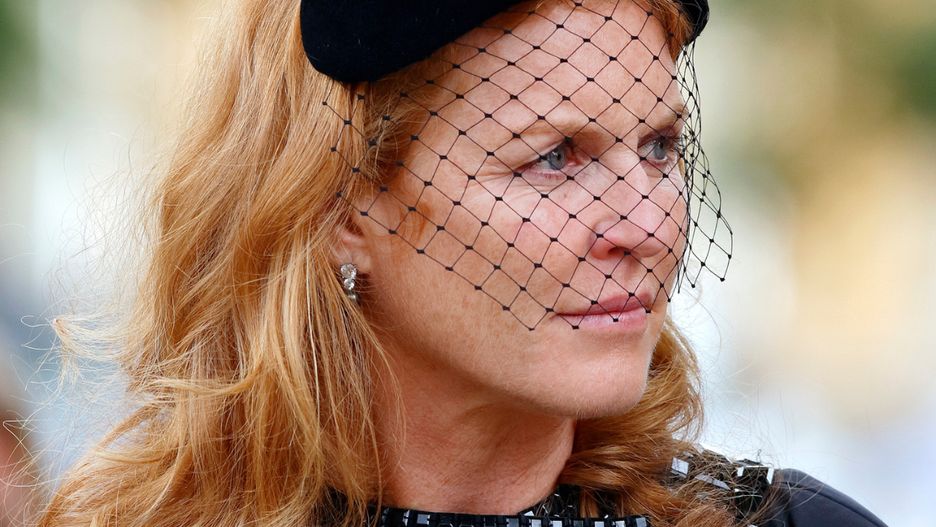 Sarah Ferguson żegna królową Elżbietę II