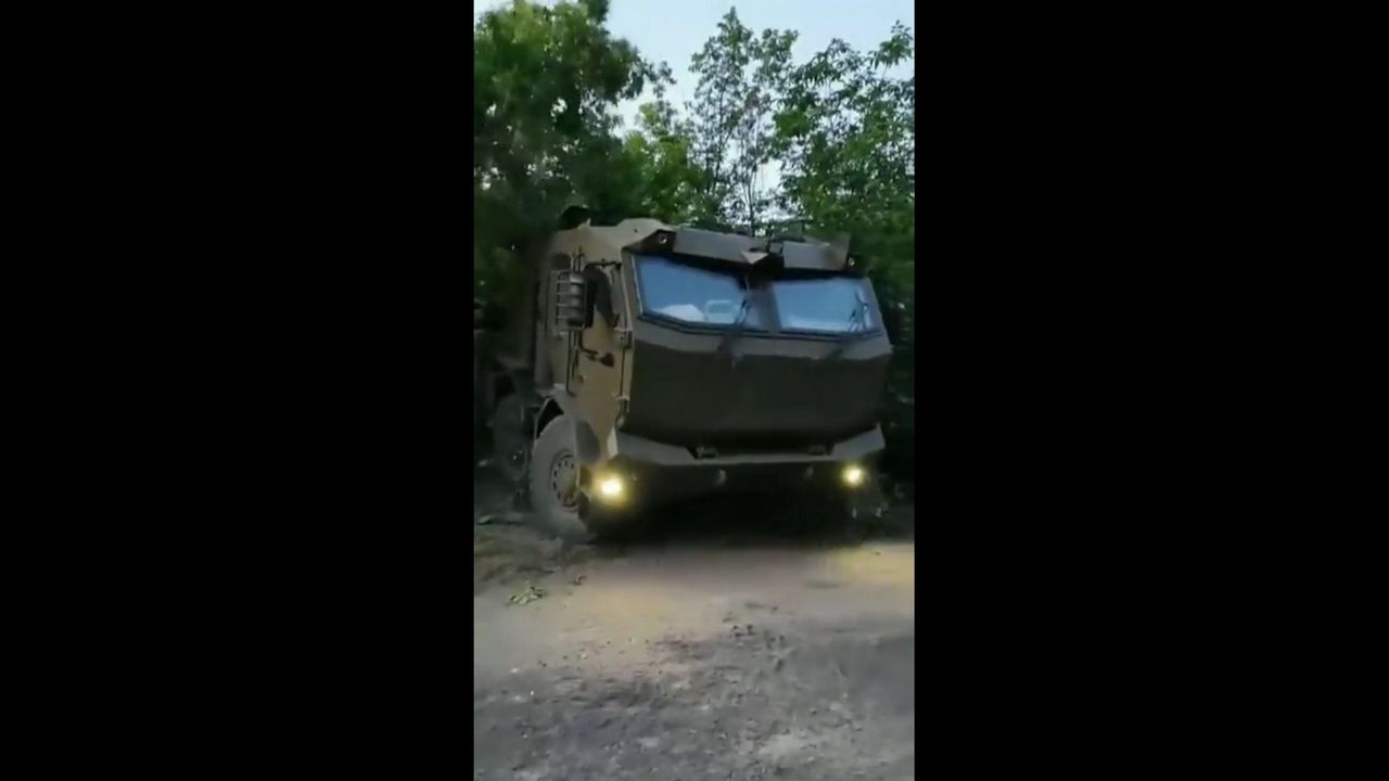 Ukraiński "Sztorm". Zalewa Rosjan ogniem rakietowym