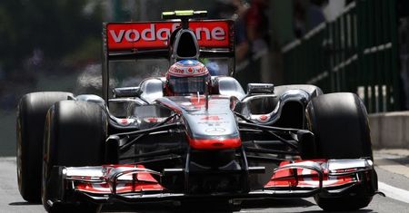 GP Węgier: Button lubi deszcz