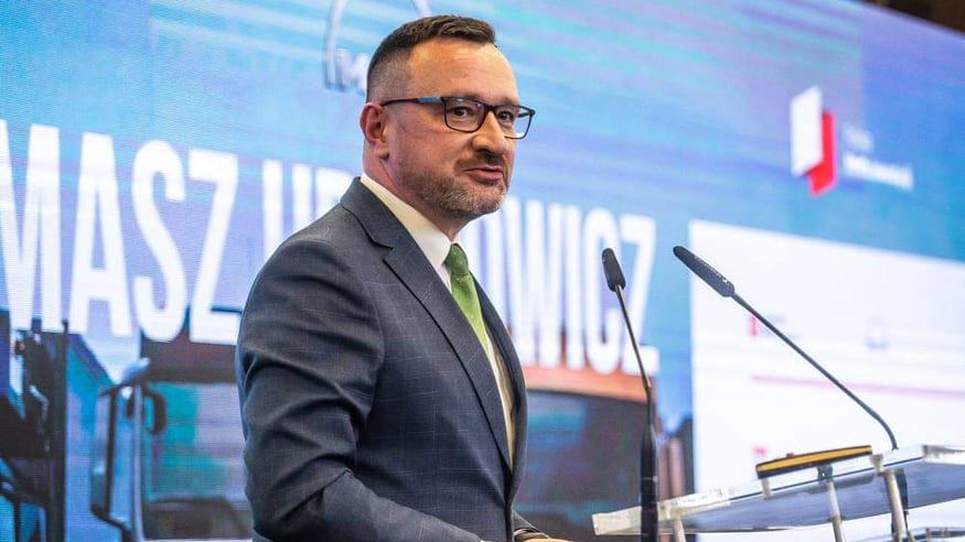 Były wicemarszałek województwa małopolskiego Tomasz Urynowicz