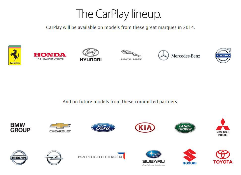 Apple CarPlay - czas na... samochód dokujący dla iPhone'a? 5