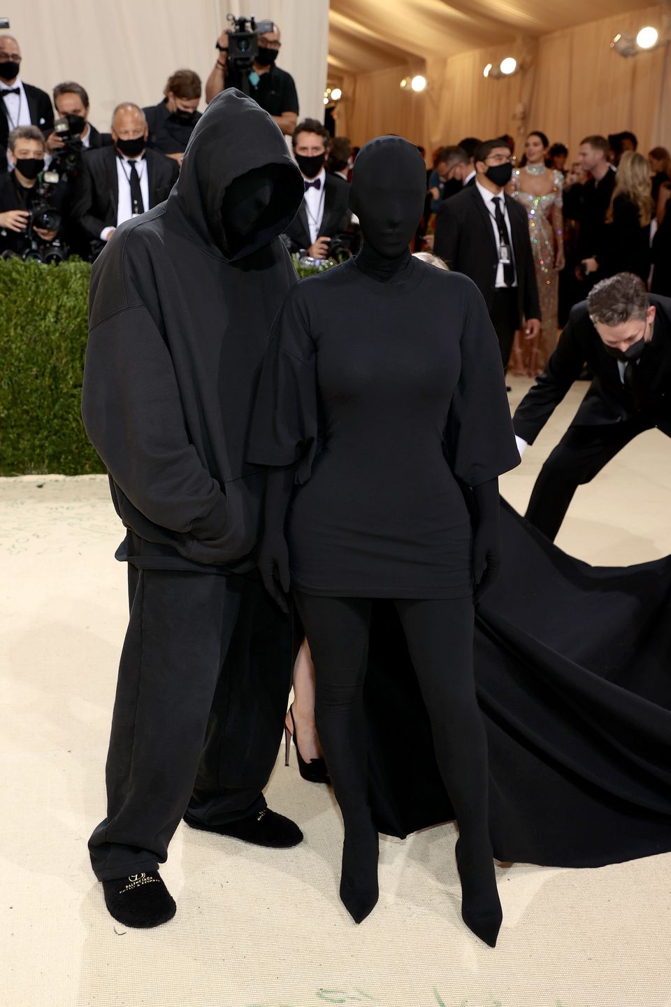 Kim Kardashian i Kanye West na MET Gala 2021