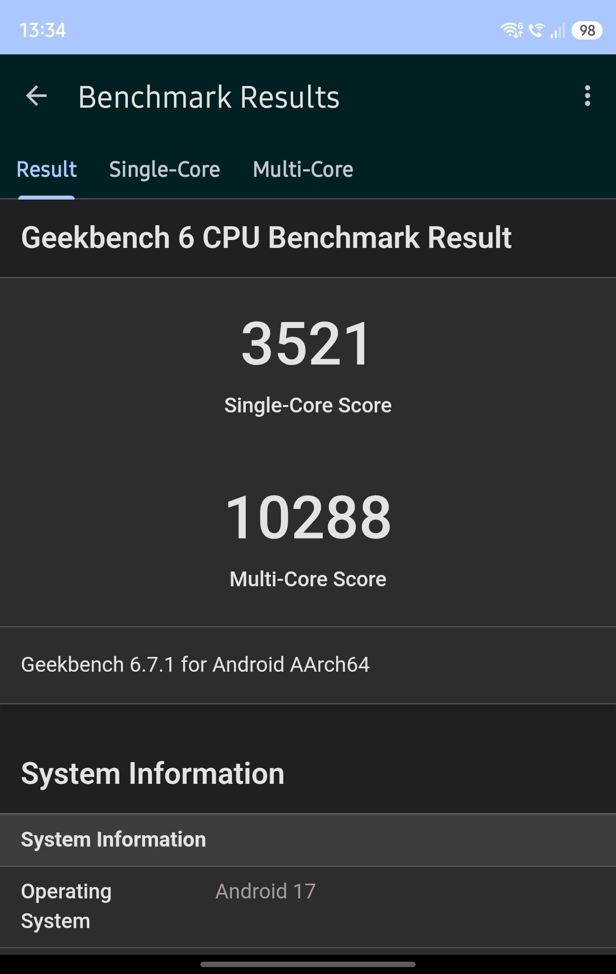 Samsung Galaxy Z Fold 8 - benchmarki