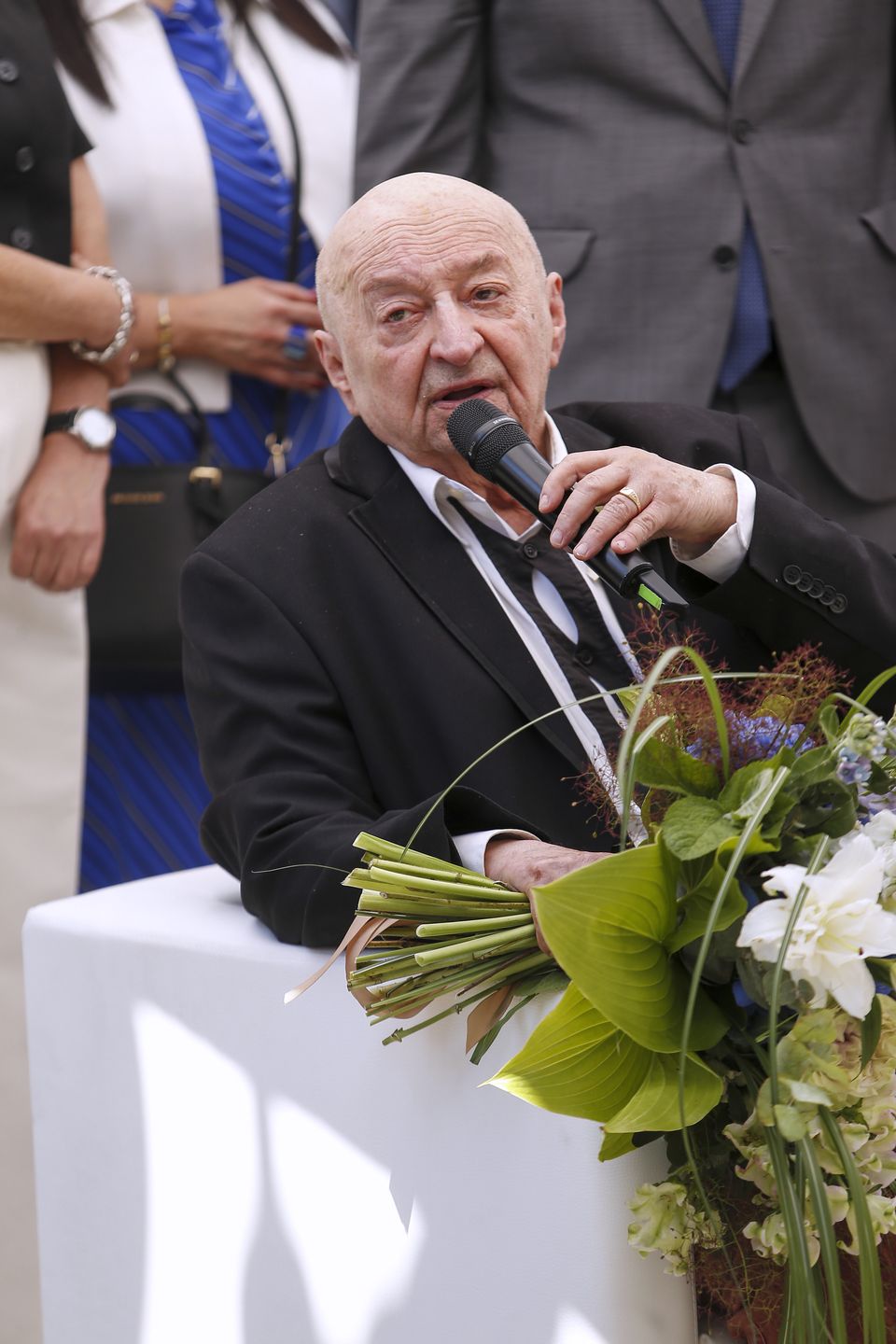 Bohdan Łazuka na festiwalu w Opolu w 2025 roku