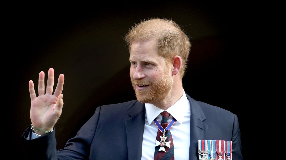 Książę Harry cieszył się z wizyty "u siebie"