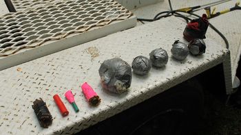 Był gotów zdetonować 14 bomb. Sceny podczas zatrzymania