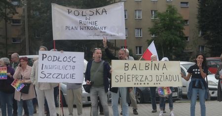 Gorąco w Nowym Targu. Tak "powitali" prezesa PiS